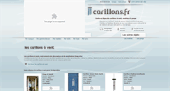 Desktop Screenshot of carillons.fr